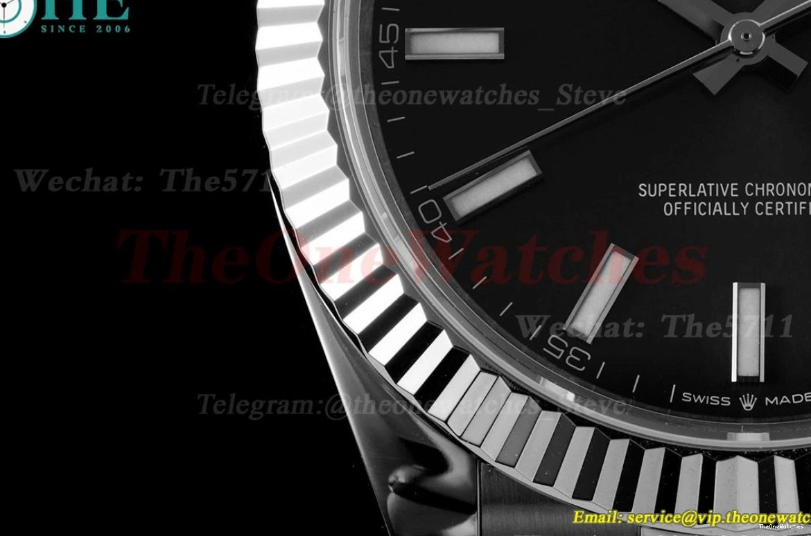 Stk Oyster 41mm Datejust 904L VR3235 SS 126334 SS King Grey 0429